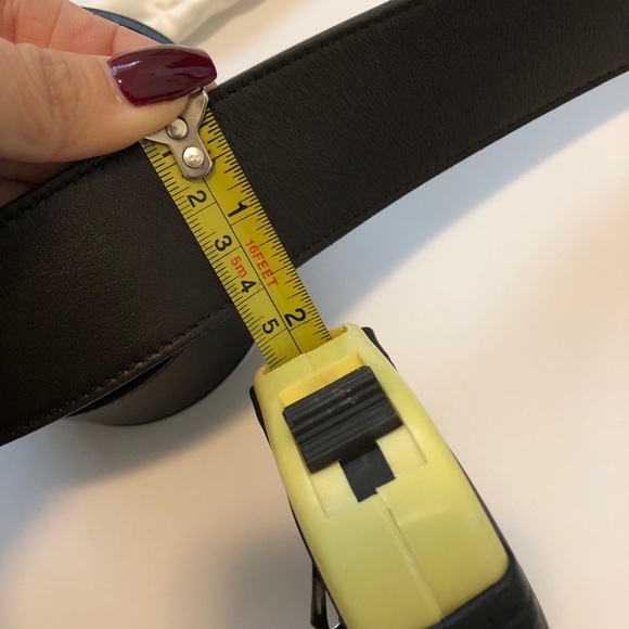 Gucci GG Belt 90/36 Dark Brown Authentic - Picture 8 of 8